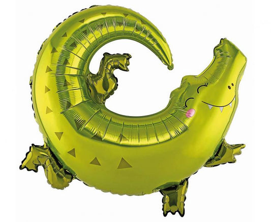 Krokodils Krokodils, folijas balons 80 cm