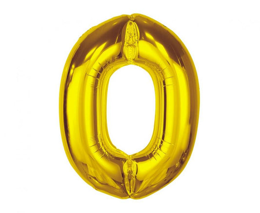 Folijas balons "Cipars Zelts" 92 cm