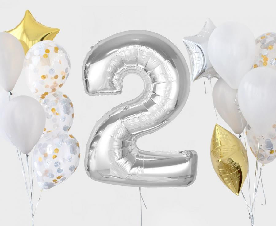 Folijas balons "Cipars 2", 92 cm