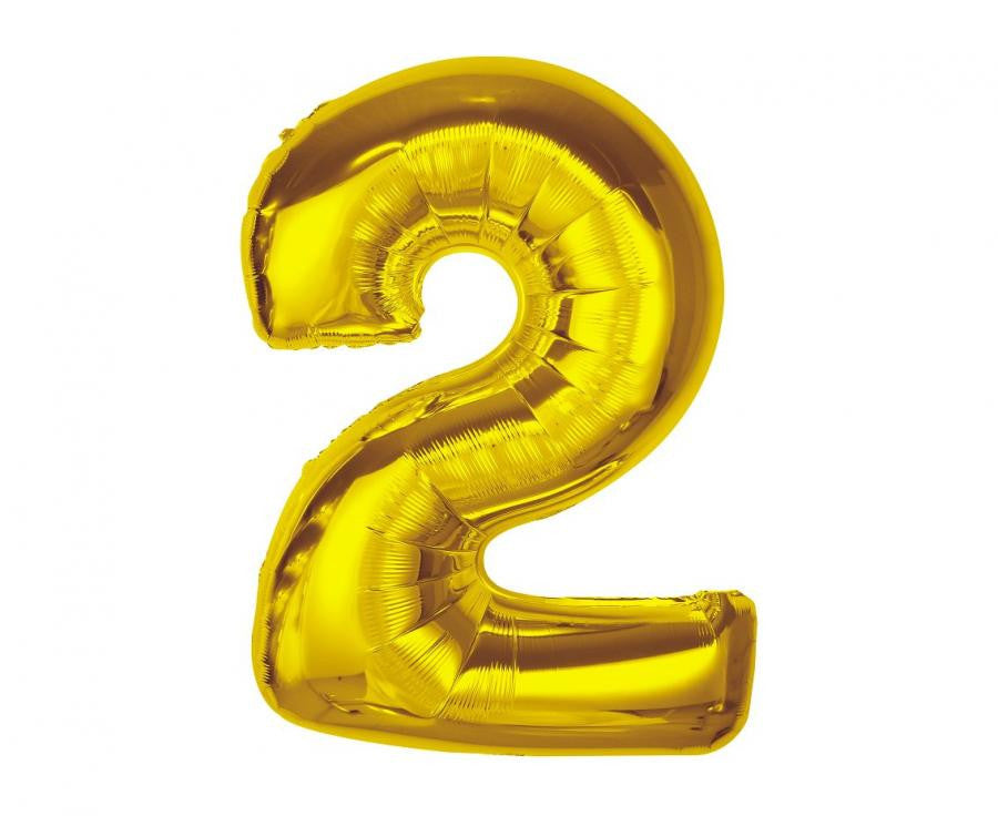 Folijas balons "Cipars Zeltains" 92 cm