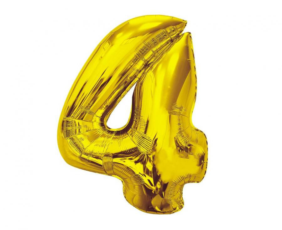 Folijas balons "Cipars Zelts" 92 cm