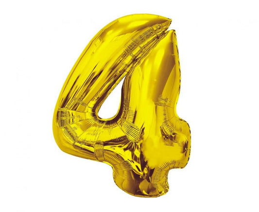 Folijas balons "Cipars Zelts" 92 cm