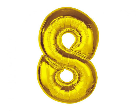 Folijas balons "Cipars Zelts" 92 cm