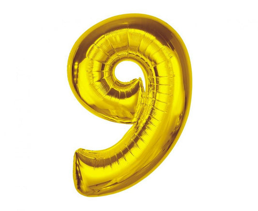 Folijas balons "Cipars 9", 92 cm
