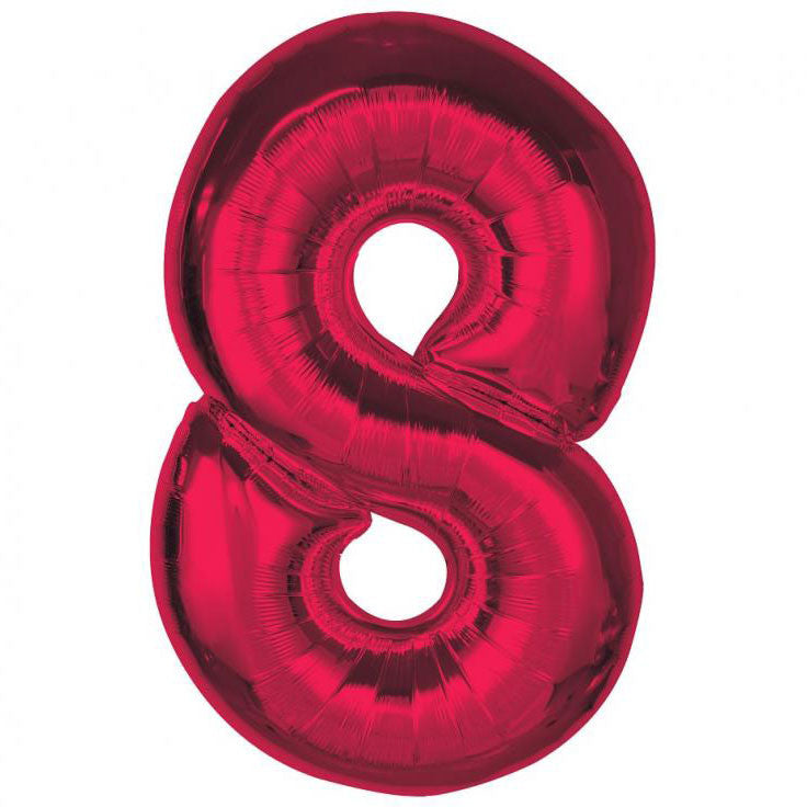 Folijas balons "Cipars 8", 92 cm