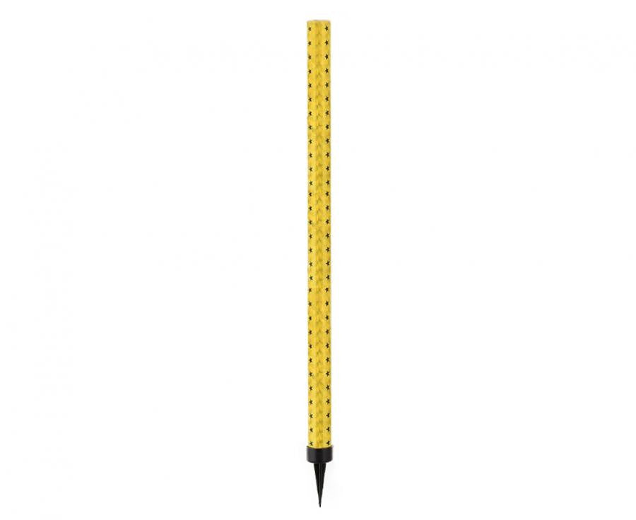 Daudz laimes dzimšanas dienā kūkas strūklaka zelta krāsā 25 cm 1 gab.