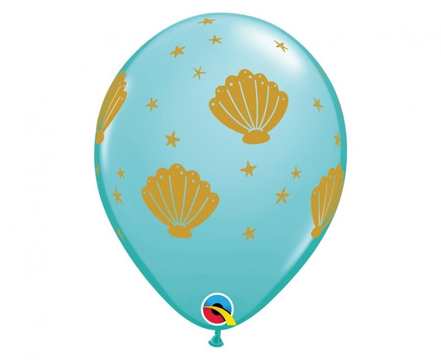 Okeāna gliemežvāki, baloni 6 gab. 11 collas (28 cm)