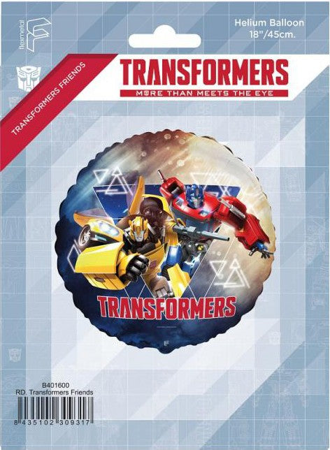 Transformeru Draugi Folijas Balons 45 cm