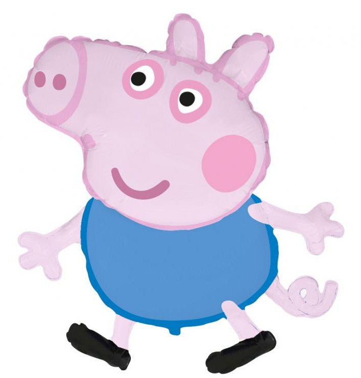 Peppa Pig zils folijas balons 61 cm (WP)