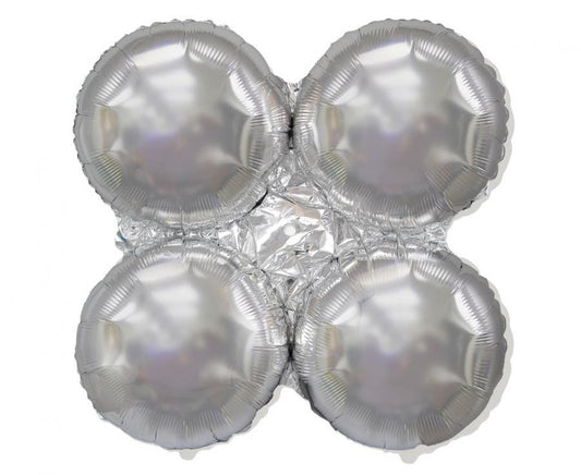 Krāsa sudraba, sudraba balonu turētājs 90 cm (WP)