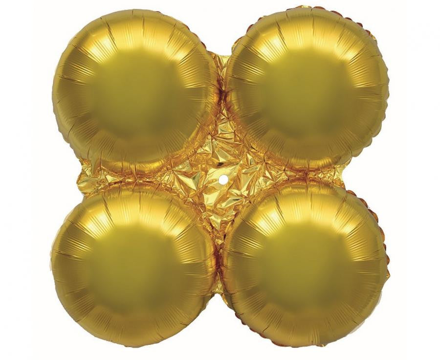 Zelta krāsas balonu turētājs 90 cm (WP)