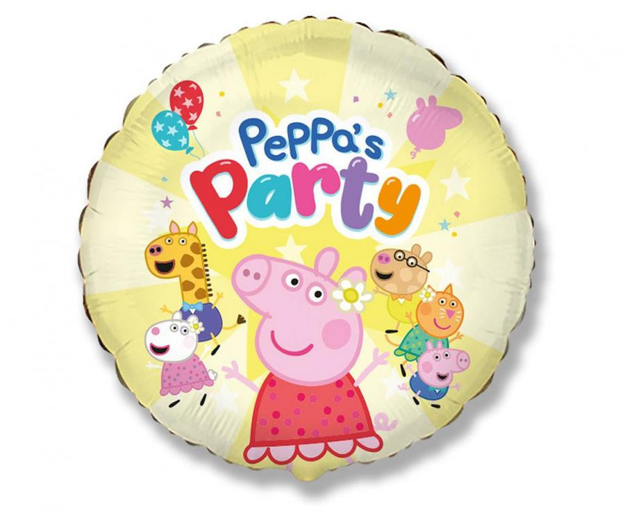 Peppa malac Yellow f√≥lia lufi 48 cm (WP)