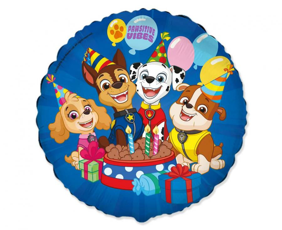 Folijas balons "Ķepu patruļa" ar vibrācijām 46 cm (WP)