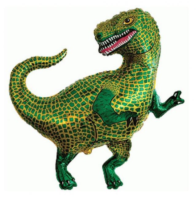 Folijas balons "Dinozaurs Tiranozaurs" 36 cm (WP)