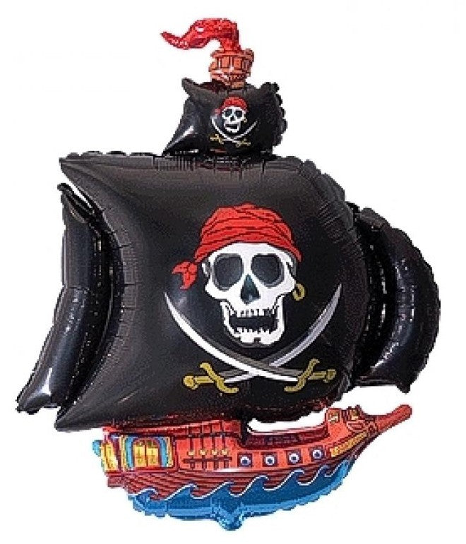 Folijas balons "Pirātu kuģis" 36 cm (WP)