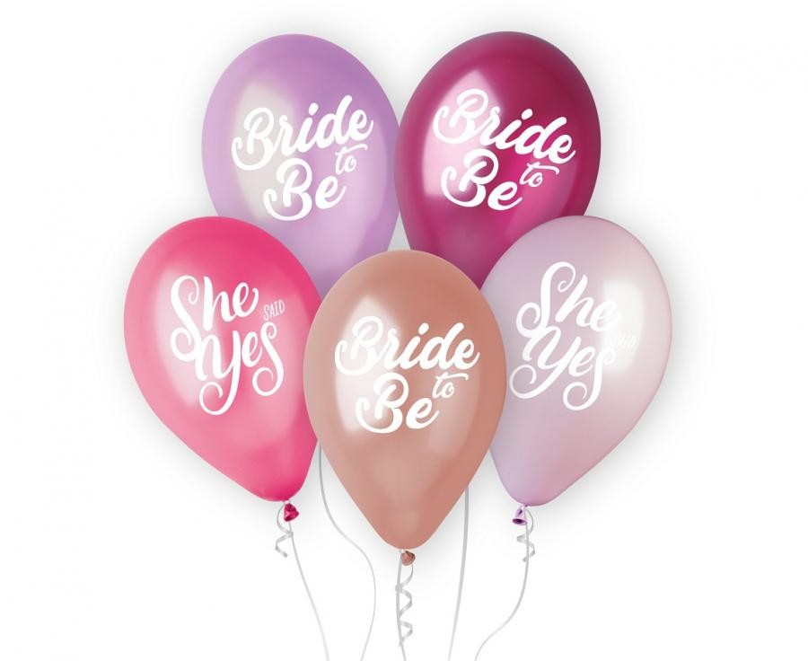 Vecmeitu ballītes dāmu nakts baloni, 5 gab. 13 collas (33 cm)