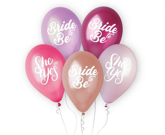 Vecmeitu ballītes dāmu nakts baloni, 5 gab. 13 collas (33 cm)