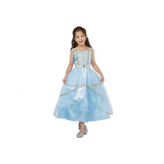 Helovīna zilās princeses kostīms 130/140 cm