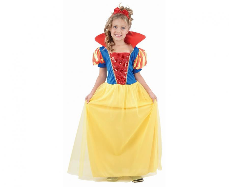 Princeses Sniegbaltītes kostīms 130/140 cm