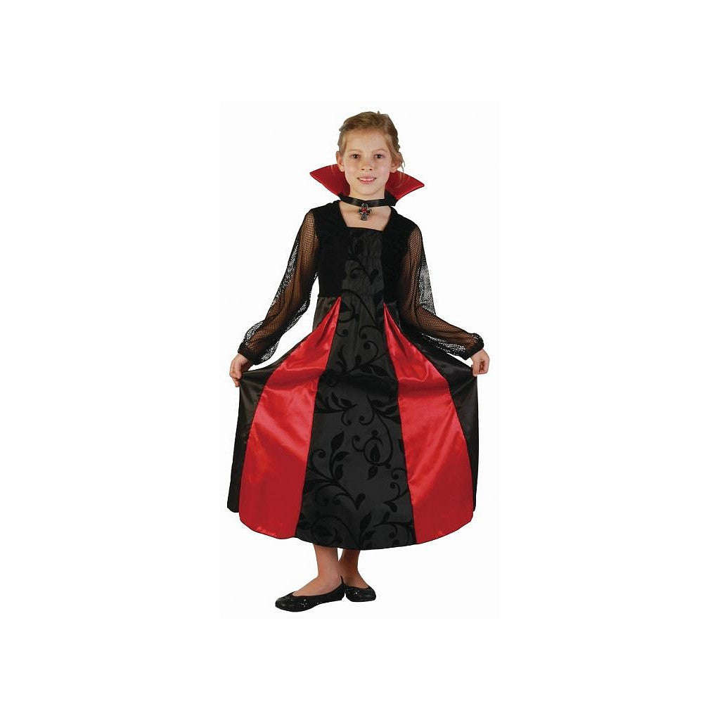 Helovīna velna vampīra kostīms 130/140 cm
