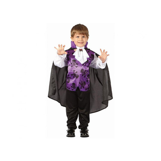 Helovīna violets vampīra kostīms 92/104 cm