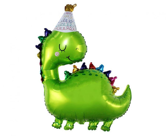 Folijas balons "Dinozauru ballīte" 80 cm