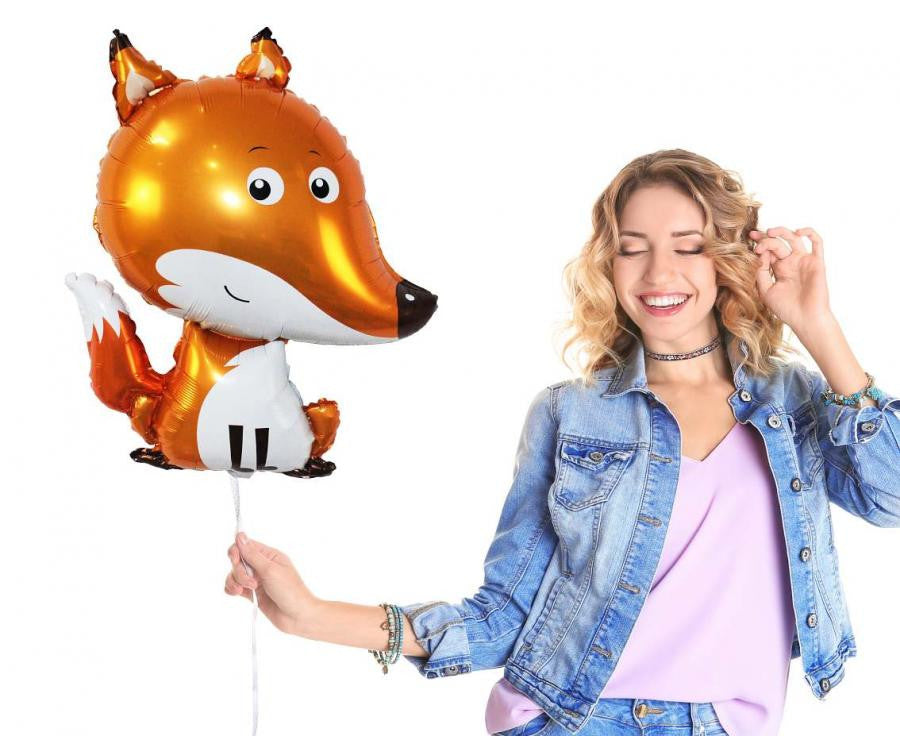 Folijas balons "Sēdoša lapsa" 62 cm