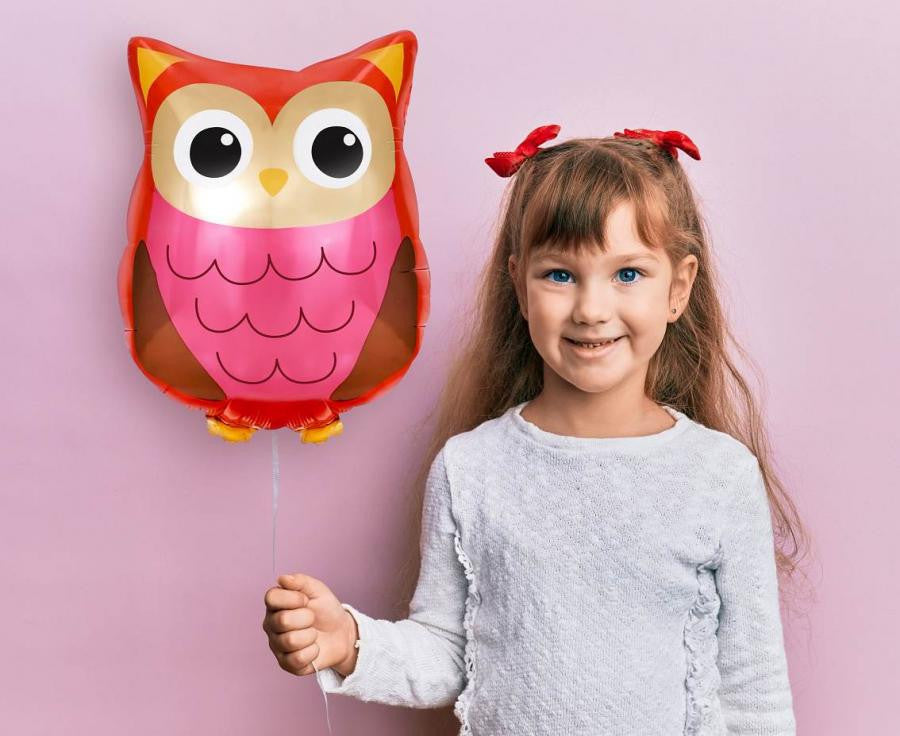 Folijas balons "Dzīvnieki Pūce" 40 cm