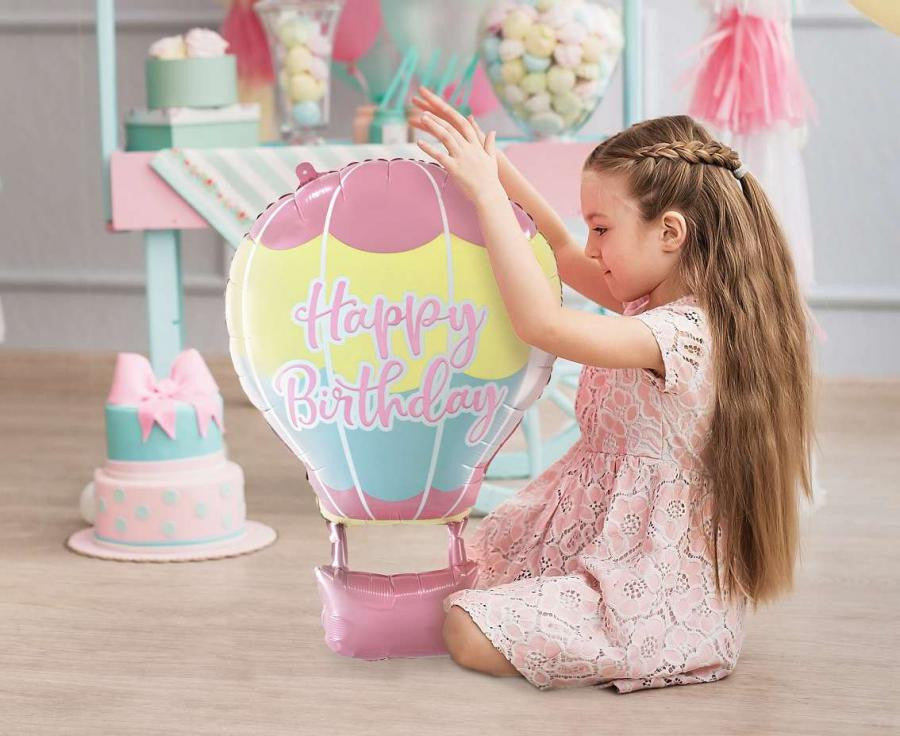 Daudz laimes dzimšanas dienā balons Folijas balons dzimšanas dienā 60 cm