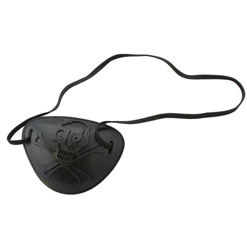 Pirāta Melnās acs maskas kostīma aksesuārs