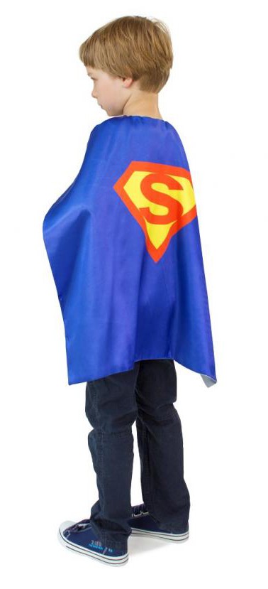 Supermena zilais halāts