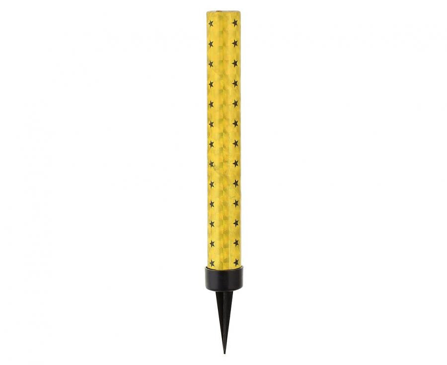 Daudz laimes dzimšanas dienā zelta kūkas uguņošanas ierīce 12 cm 1 gab.