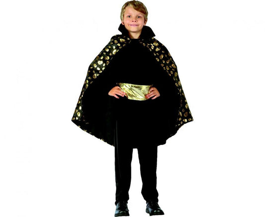 Vampīra zelta kostīms 120/130 cm