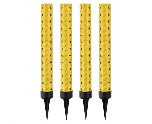 Zelta kūkas dzirksteļu komplekts "Dzimšanas diena" (12 cm), 4 gab.