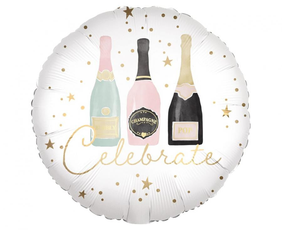 Folijas balons "Celebrate Bottles" 46 cm