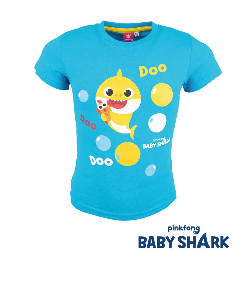 Baby Shark Doo bērnu īsais T-krekls, topiņš 92-116 cm