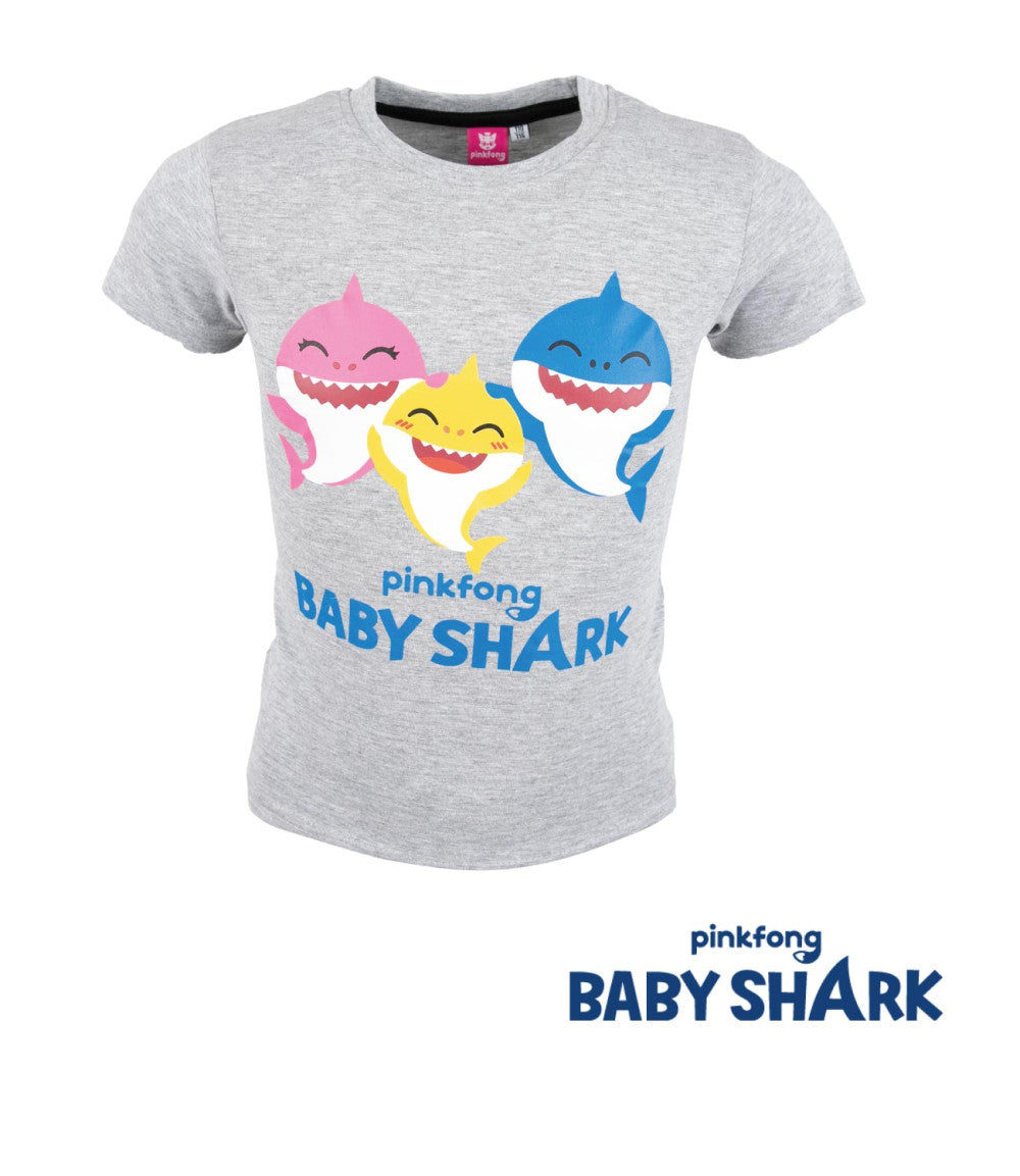 Baby Shark Doo bērnu īsais T-krekls, topiņš 92-116 cm