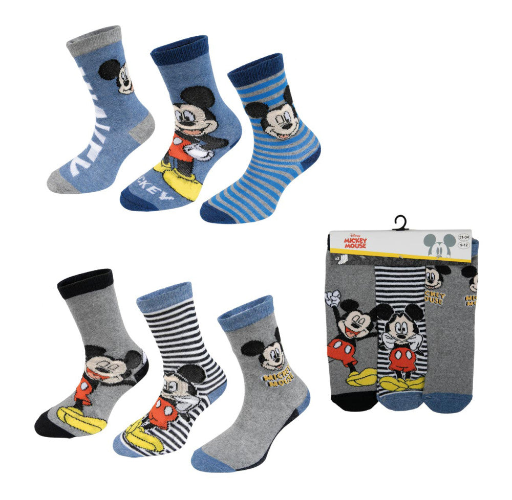 Disney Mickey bērnu zeķes 23-34