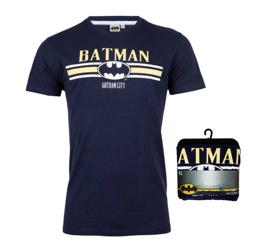 Vīriešu īsais T-krekls ar uzrakstu "Batman Gotham" M-XXL