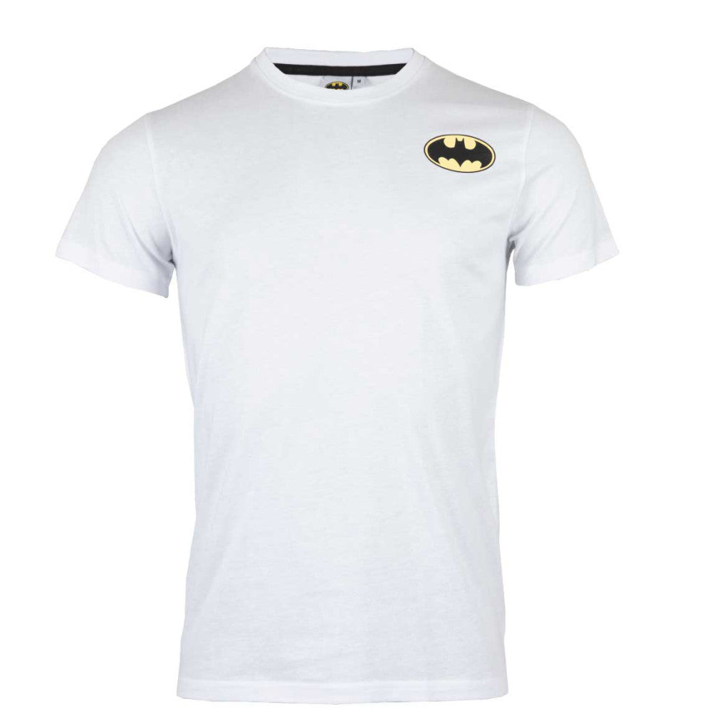 Vīriešu īsais T-krekls ar uzrakstu "Batman Sign" un topiņu, izmērs M-XXL