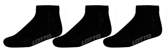 Lotto Black vīriešu zeķes bez paslēpēm 43/46