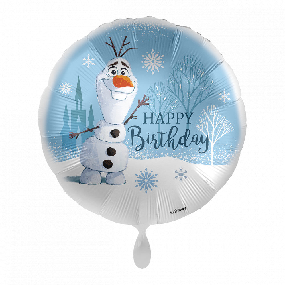 Disney Frozen Olaf Snow dzimšanas dienas folijas balons 43 cm