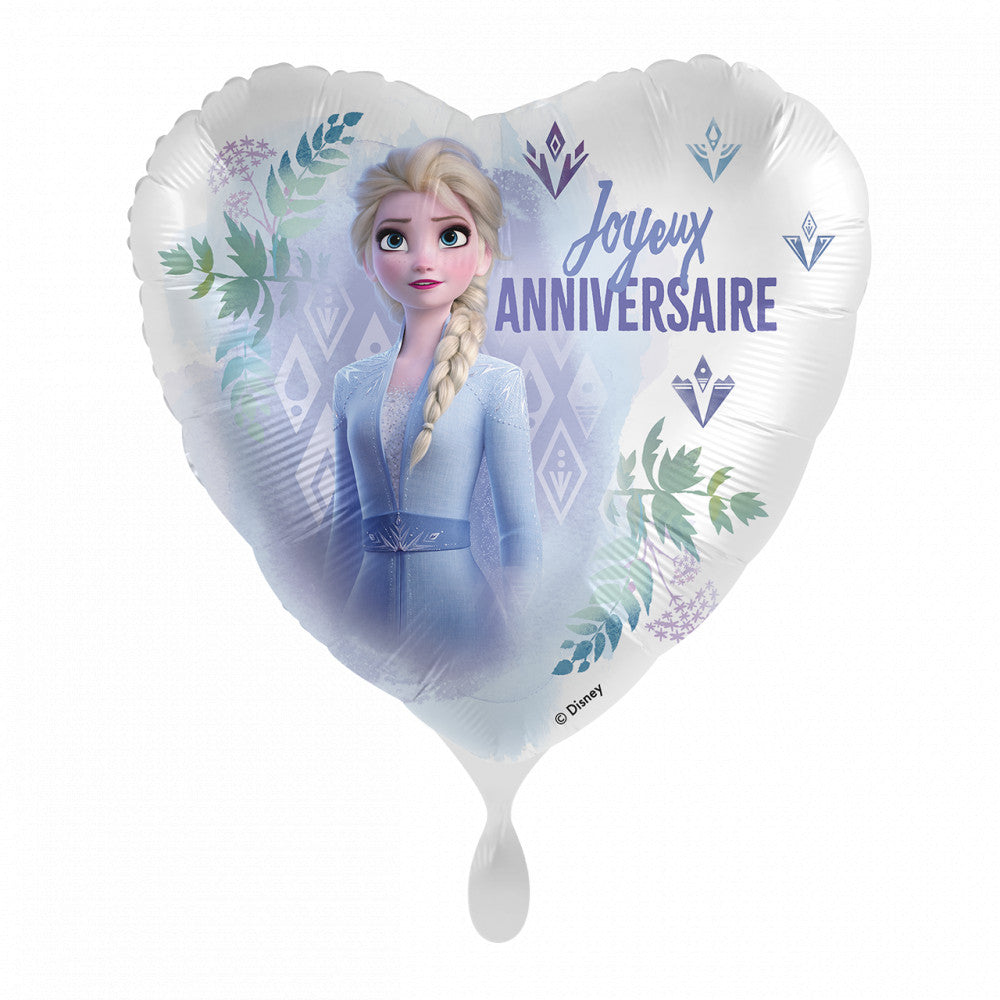 Disney Frozen Elsa Joyeux Anniversaire folijas balons 43 cm