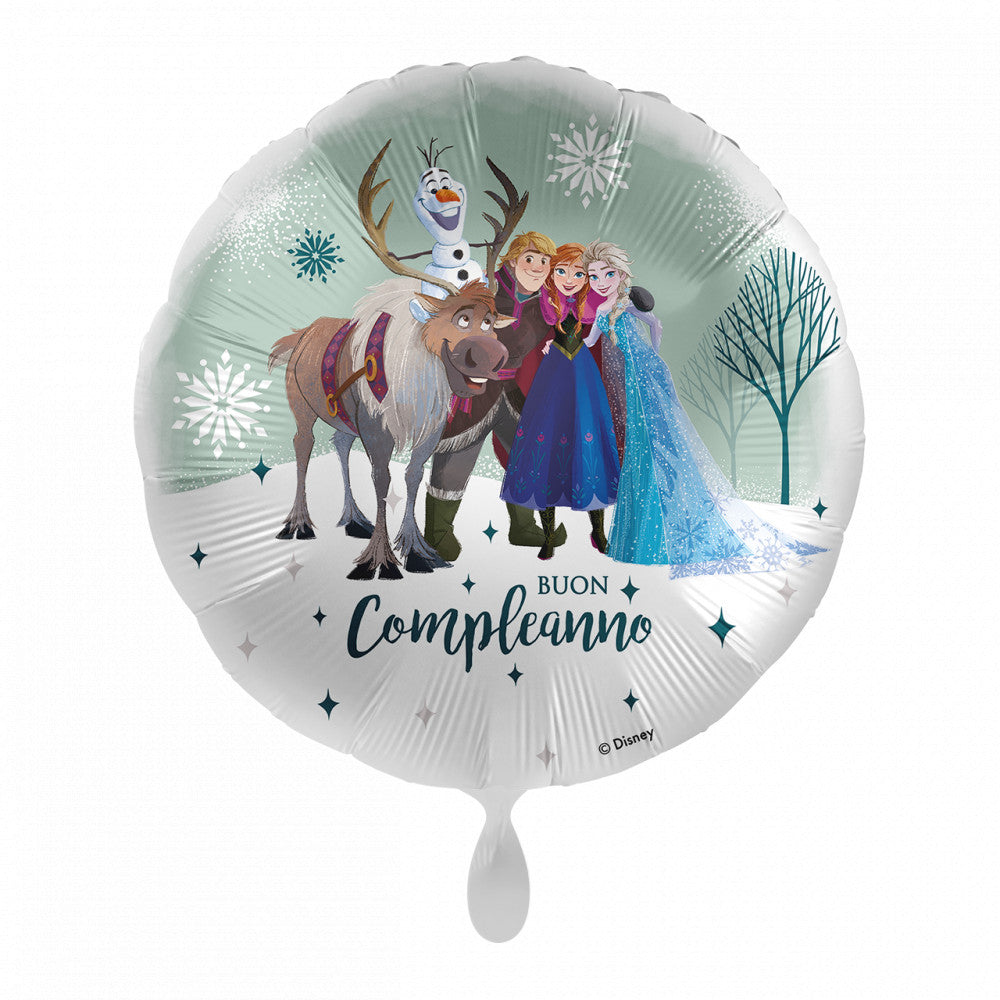 Disney Frozen Team Buon Compleanno folijas balons 43 cm