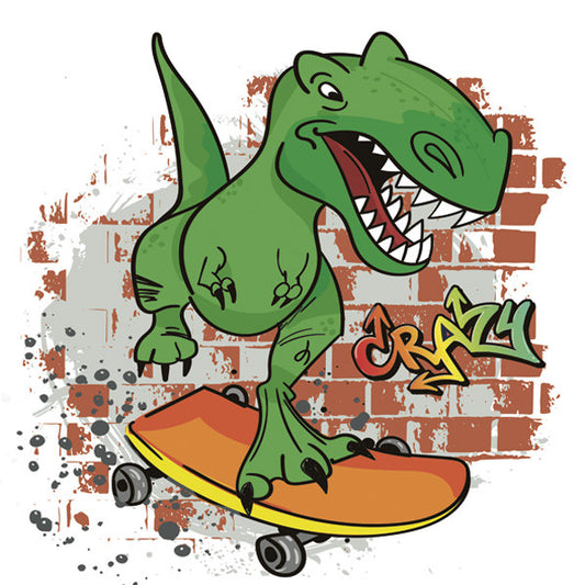 Salvešu komplekts "Dinosaur Crazy", 20 gab., 33x33 cm