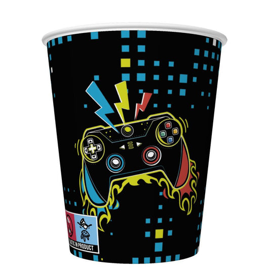 Gamer Play Pad papīra krūzītes, 8 gab. iepakojumā, 250 ml