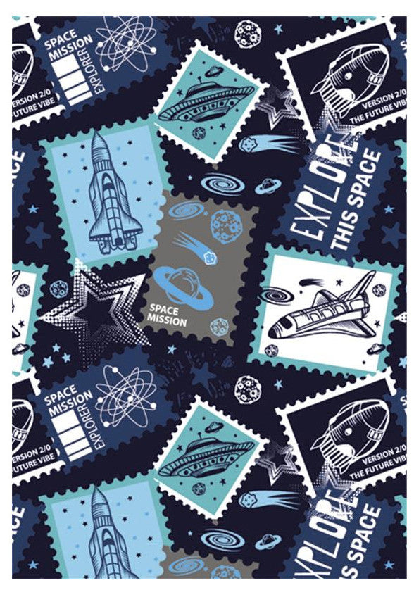 Space Stamp A/4 elastīgā mape