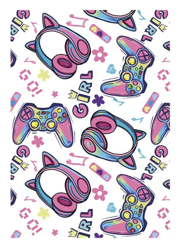 Gamer Girl A/4 elastīgo mapju rullītis