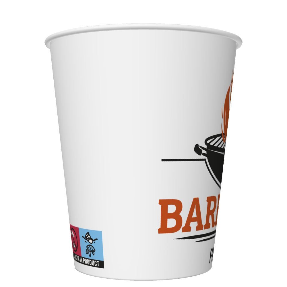 BBQ Party Barbecue papīra krūzītes 8 gab. 250 ml
