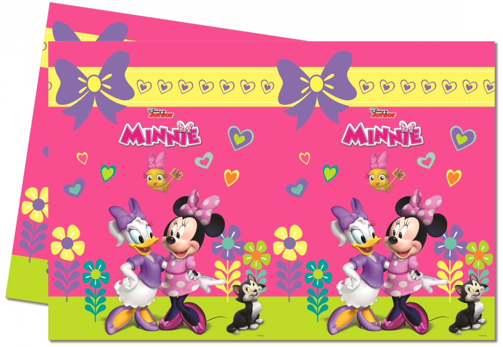Disney Minnie Happy Helpers plastmasas galdauts 120x180 cm
